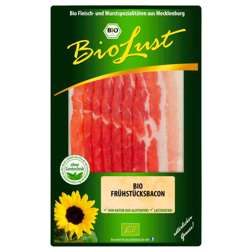 Bio Lust Bio Frühstücksbacon 100g